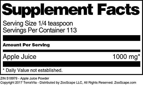 Apple Juice Powder (4 oz ZIN: 518979) - 3 Pack
