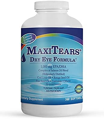 MaxiTears® Dry Eye Formula - 360 Ct - 1 Bottle