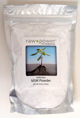 Raw Power MSM Powder 100% Pure (16 oz Made in The USA)