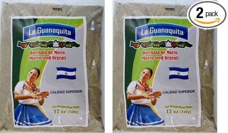 LA GUANAQUITA Horchata de Morro 340 grs. - 2 Pack / Morro Seed Orgeat 12 oz. - 2 Pack
