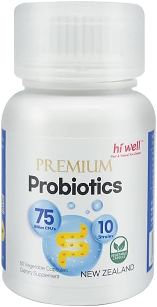 (Pack of 2) Hi Well Premium Probiotics 60Vegetarian Capsules