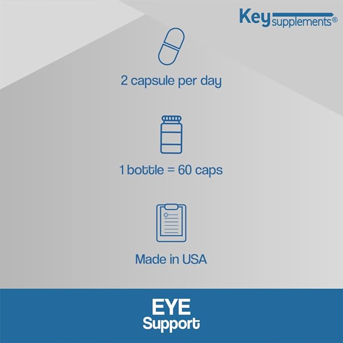 Key Supplements Eye Support 60 Capsules