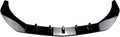 Front Bumper Splitter Lip Kit For Benz CLA C117 CLA200 CLA45 AMG 2016-2019 Black