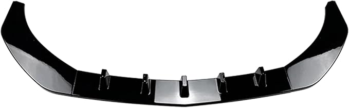 Front Bumper Splitter Lip Kit For Benz CLA C117 CLA200 CLA45 AMG 2016-2019 Black