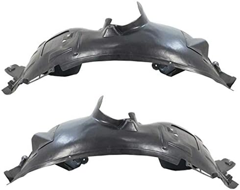 For 14-19 CLA45 AMG &amp CLA250 Front Splash Shield Inner Fender Liner Panel SET PAIR