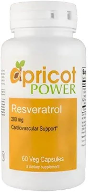 Resveratrol Supplement by A Power | 60 Capsules | Non-GMO &amp Gluten Free
