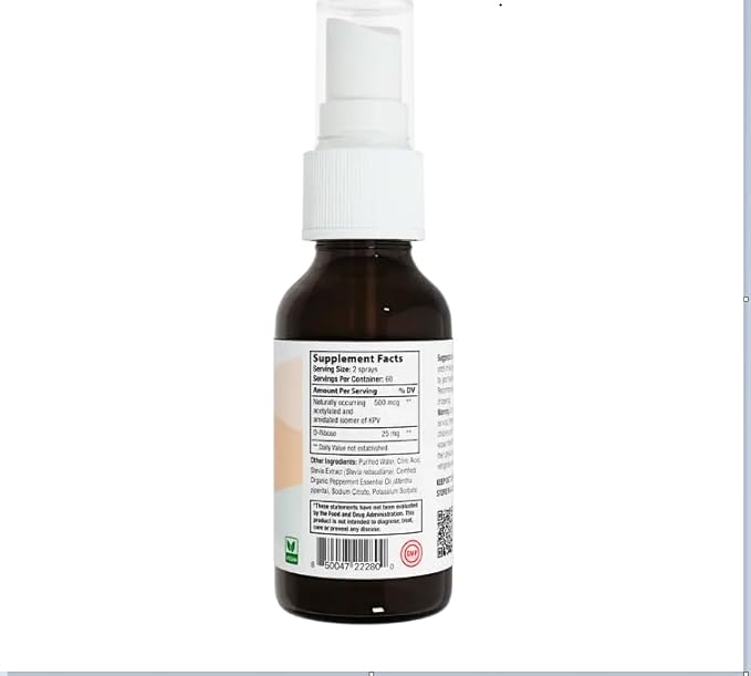 K/P/V Ultra Oral Spray to Support Immune Balance Oral Spray Peptide