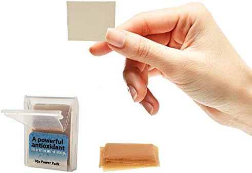 Carbon 60 Antioxidant Dissolvable Strips | Immunity Booster | Pure 99.99% C60 Solvent Free | Not C60 in Olive Oil | Fully Dissolved &amp Dispersed Solubilized C60