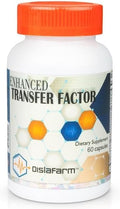 Transfer Factor Enhanced 60 Natural Capsules Immune Support - Transfer Factor Multi Immune from Cow Colostrum Egg Yolk &amp Special Blend of Mushrooms (60 Capsules)