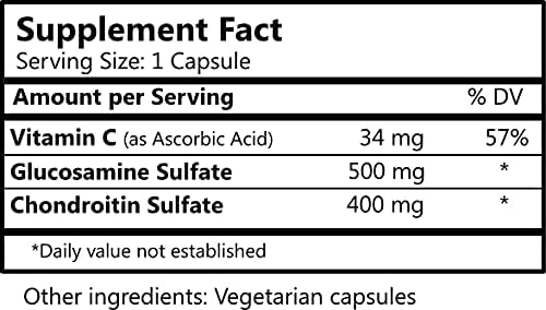 Daily Manufacturing Nutra-Flex™ Glucosamine Chondroitin (Glucosamine Chondroitin Blend &amp Vitamin C)