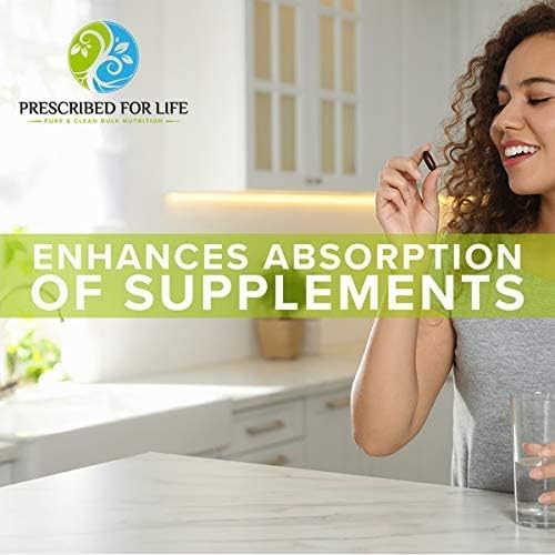 Prescribed For Life Piperine Powder 95% Black Pepper Extract Powder Gluten Free Vegan Non GMO Natural Antioxidant (14g)