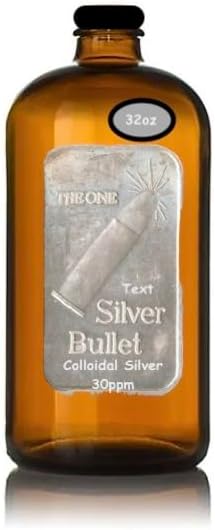 Colloidal Silver Liquid 30ppm 32oz