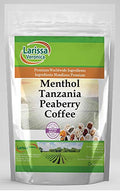 Menthol Tanzania Peaberry Coffee (Gourmet Naturally Flavored Whole Coffee Beans) (8 oz ZIN: 554641)