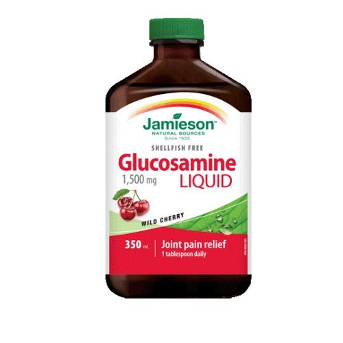 Jamieson Laboratories Liquid Glucosamine 1500 mg Wild Cherry-350 ml Brand