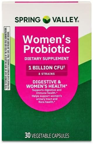 H4U Spring Valley Extra Strength Probiotic Vegetable Capsules for Digestive Health (Women's - 30 Count)