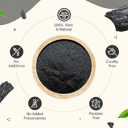 Activated Charcoal Powder For Skin - 100g