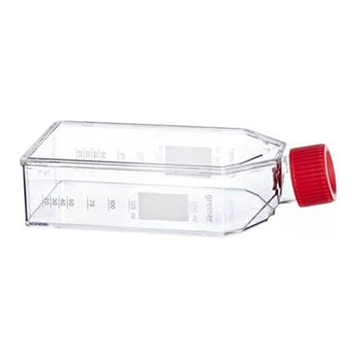 658940 CELLCOAT T75 Tissue Culture Flask Canted Neck with Filter Cap Coated with Poly-L-Lysine 250 mL Volume (Pack of 50)