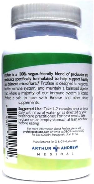 Biofase-Enzyme &amp Profase-Probiotic Kit - Biofilm Defense Supports Healthy Digestion &amp Your Flora Balance - Large Kit