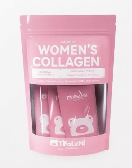 Bovine Collagen Peptides Powder with 50 Billon CFU Probiotics Prebiotics &amp Vitamin D3 - Hydrolyzed Naturally-Sourced - Supports Hair Skin Nails &amp Joints - Collagen Supplement for Women