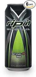 Rip It Energy Drinks Tribute Editions (Stinger 6 Cans)