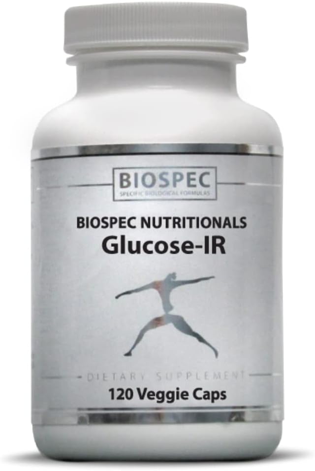 Biospec Nutritionals Glucose-IR - Cinnamon Extract Chromium Berberine and Biotin (120 Capsules)