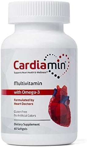 Cardiamin General Wellness Multivitamins 60 Softgels 30-Day Supply