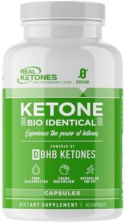 Keto BHB Salts Capsules - Sodium Calcium &amp Magnesium BHB Capsules with Patented goBHB Beta-Hydroxybutyrate Electrolytes - Exogenous Ketones Supplement for Enhanced Energy Focus &amp Rapid Ketosis