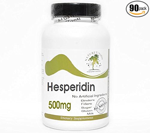 Hesperidin 500mg ~ 90 Capsules - No Additives ~ Naturetition Supplements