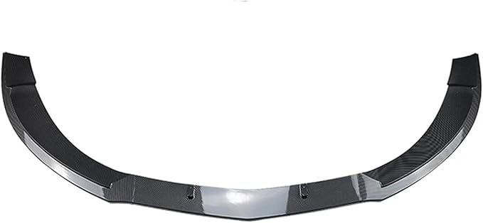 Kiyah Car Front Bumper Lip Body Kit Spoiler Compatible for Mercedes Benz CLA Class C117 CLA200 260 CLA45 AMG 2013-2015 Splitter Bumper Canard Lip(Gloss Black)