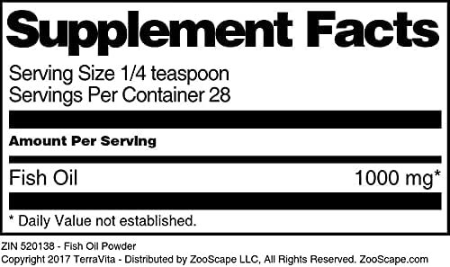 Fish Oil Powder (1 oz ZIN: 520138) - 3 Pack