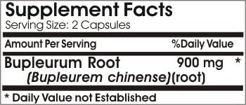 Bupleurum Root 900mg // 180 Capsules // Pure // by PureControl Supplements