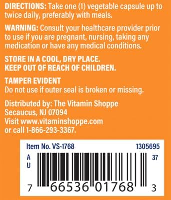 The Vitamin Shoppe Grape Seed Extract 100 (120 Capsules) (120 Capsules)
