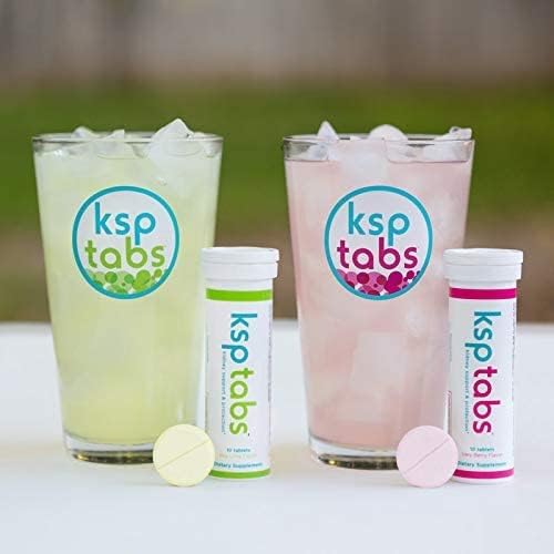Berry &amp Lime All Natural Hydration &amp Kidney Health Supplement to Combat Calcium Oxalate Crystal Formation Mixed Flavor-6 Pack