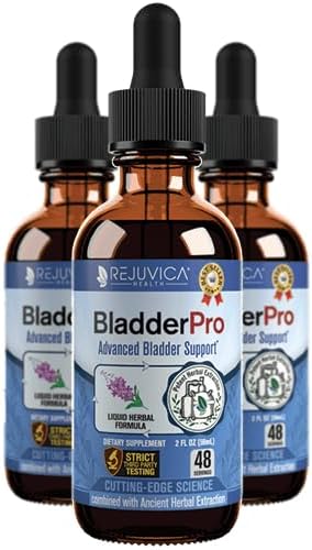 Rejuvica Health BladderPro for Men and Women - Bladder Support Supplement - Liquid Delivery for Better Absorption - Pumpkin Seed Uva Ursi Goldenrod and More