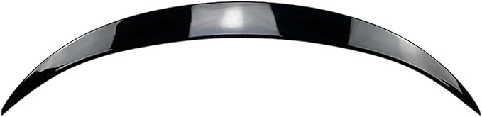 Kiyah Tail Wing Fixed Wind Spoiler Rear Wing Compatible for Mercedes CLA C117 CLA180 200 CLA45 AMG 2013-2019 Modified Decoration Auto Accessories(Gloss Black)