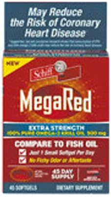 SCHIFF Vitamins MEGA REDExtra Strength 45 SGEL