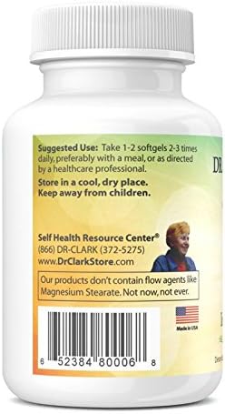 Dr Clark Store Omega-3 Icelandic Fish Oil Supplement – 1000mg 80 Softgels Supports Heart Brain &amp Joint Health