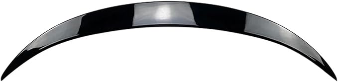 Spoiler Rear Wing Modified Decoration Accessories Tail Wing Fixed Wind Compatible for Benz CLA C117 CLA180 200 CLA45 AMG 2013-2019 (Color : Gloss Black)