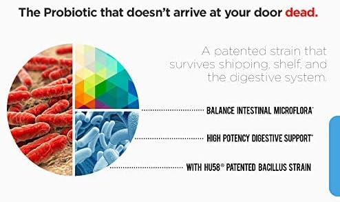Dr. Danielle Probiotic - Probiotics for Women and Men Adults by Dr. Danielle - Shelf Stable Probiotic Supplement - No Refrigeration Necessary - Bacillus - 60 Capsules