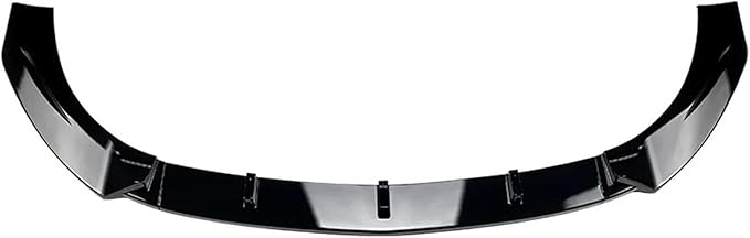 Car Front Bumper Lip Compatible for Mercedes CLA Class C118 CLA45 AMG 2019-2023 Spoiler Splitter Body Kits Diffuser Canard Lip(Color:Glossy Black)