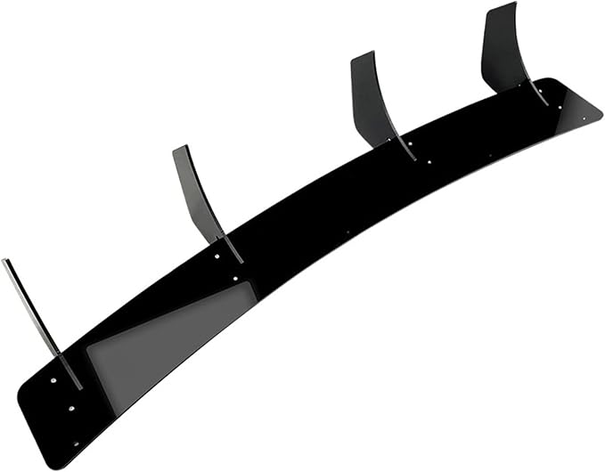 Car Rear Bumper Lower Diffuser Lip Body Kit Compatible for Mercedes Benz CLA Class W117 C117 CLA220 CLA250 Sport CLA45 AMG Sedan 2016-2019