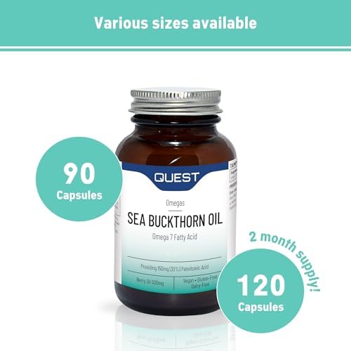 Quest Sea Buckthorn Oil 120 Caps