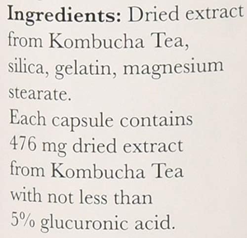 Pronatura Kombucha Capsules 580 Mg 90 Capsules