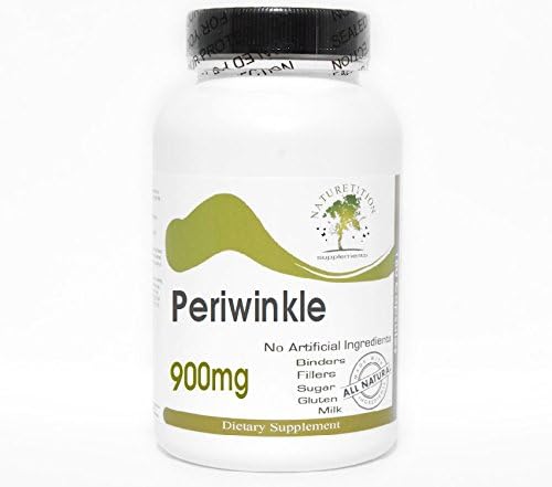 Periwinkle 900mg ~ 90 Capsules - No Additives ~ Naturetition Supplements