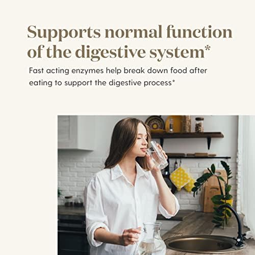 Young Living Detoxzyme 90 Capsules | Digestive Health Support | Helps Nutrient Absorption | Non-GMO Soy-Free &amp Preservative-Free Enzyme Formula for Comfortable Digestion