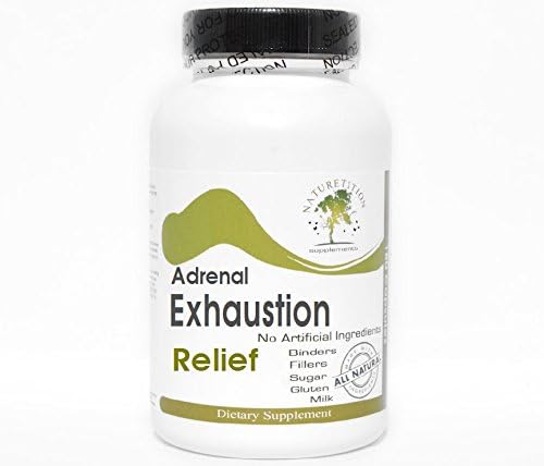 Adrenal Exhaustion Relief ~ 180 Capsules - No Additives ~ Naturetition Supplements
