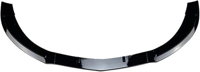 KLUfo Car Front Bumper Lip Body Kit Spoiler Splitters DiffuserCompatible for Mercedes Benz CLA Class C117 CLA200 260 CLA45 AMG 2013-2015 (Size : Gloss Black)