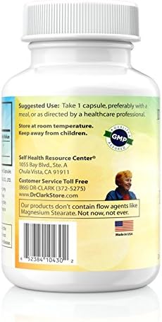 Dr Clark Store Liposomal Glutathione Supplement 60 Caps 2-Month Supply Supports Natural Detoxification Immune System Skin Health Mental Clarity &amp Overall Well-Being L-Glutathione 500mg Caps