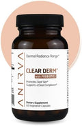 Clear Skin Supplement with Zinc &amp Probiotics for Adults – Supports Hormonal Acne Breakouts &amp Rosacea – Acne Pills for Clearer Complexion – Anirva ClearDerm