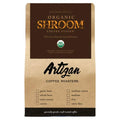 Artizan Coffee USDA Organic Ground Coffee | Functional Mushroom Coffee Fusion - Lion's Mane &amp Chaga | Medium-Dark Roast | Medium Grind for Drip | 10 oz | Roasted in South Florida